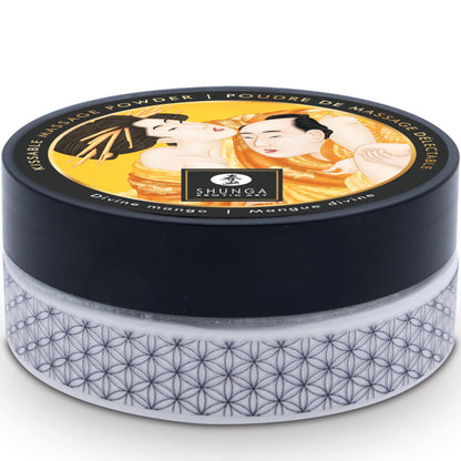 SHUNGA - KIT DI POLVERE DA MASSAGGIO AL MANGO COMMESTIBILI