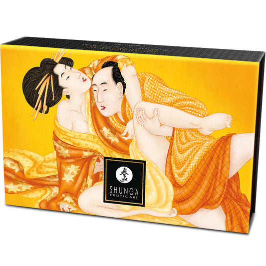SHUNGA - KIT DI POLVERE DA MASSAGGIO AL MANGO COMMESTIBILI