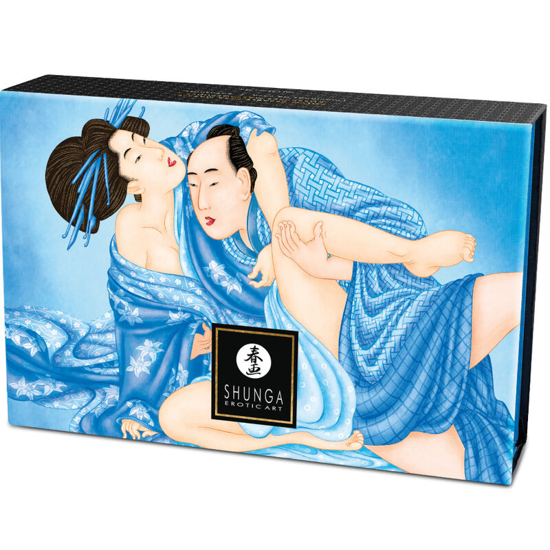 SHUNGA - KIT DI POLVERE DA MASSAGGIO COMMESTIBILI AL COCCO