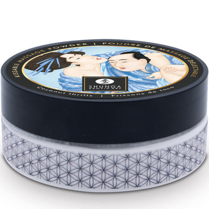SHUNGA - KIT DI POLVERE DA MASSAGGIO COMMESTIBILI AL COCCO