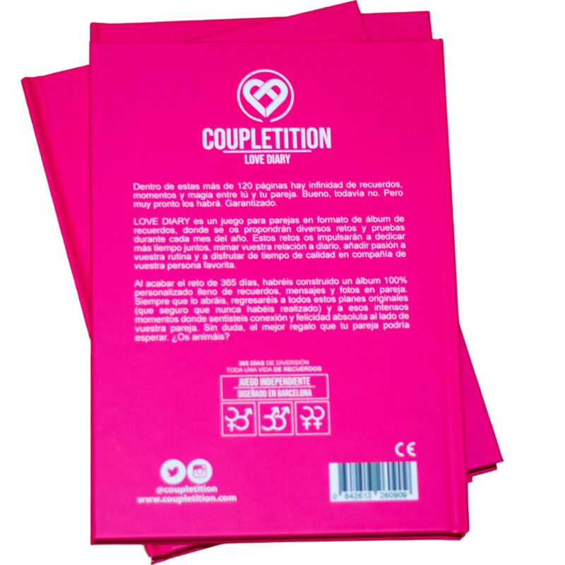 COUPLETITION - ALBUM DIARIO D'AMORE E AUGURI PER LA COPPIA
