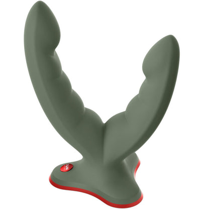 FUN FACTORY - RYDE NERO DOPPIO DILDO E MASSAGGIATORE