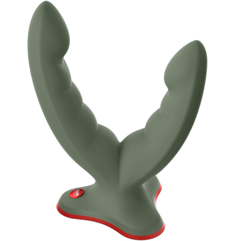 FUN FACTORY - RYDE NERO DOPPIO DILDO E MASSAGGIATORE