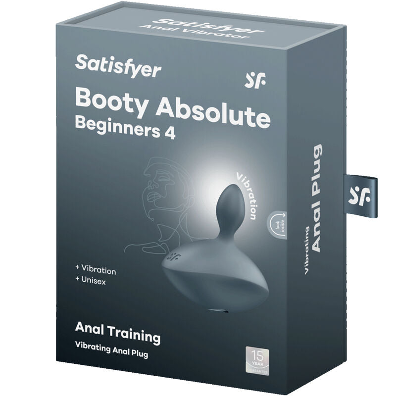 SATISFYER - VIBRATORE ANALE PER PRINCIPIANTI ASSOLUTI CON 4 DIlatatori