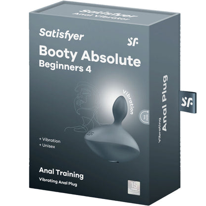 SATISFYER - VIBRATORE ANALE PER PRINCIPIANTI ASSOLUTI CON 4 DIlatatori