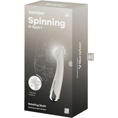SATISFYER - SPINNING G-SPORT 1 VIBRADOR ROTADOR AZUL