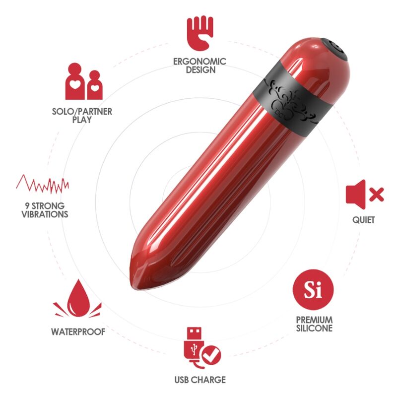 ARMONY - ROCKET VIBRANTE PROIETTILE TELECOMANDO FUCSIA