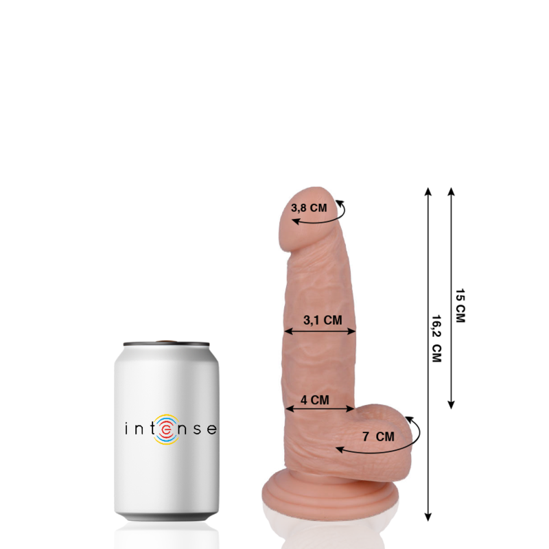 MR INTENSE - 4 PENI REALISTICI 16,2 CM -O- 3,1 CM