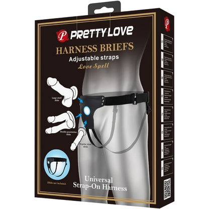 PRETTY LOVE - IMBRACATURA COMPLETA CON CINGHIA REGOLABILE INCANTESIMO D'AMORE