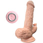ARMONY - DILDO REALISTICO VIBRANTE E SPINTO CON LINGUA STIMOLANTE 19 CM