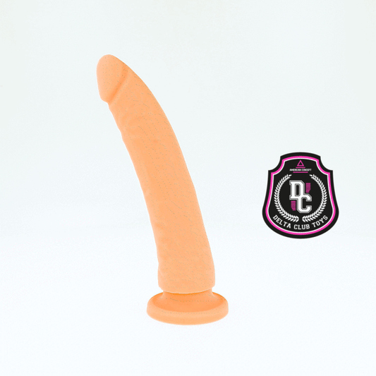 DELTA CLUB - DILDO REALISTICO IN SILICONE MEDICO NATURALE 17 CM -O- 3 CM