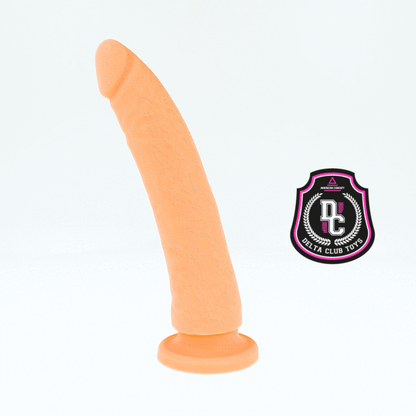 DELTA CLUB - DILDO REALISTICO IN SILICONE MEDICO NATURALE 20 CM -O- 4 CM