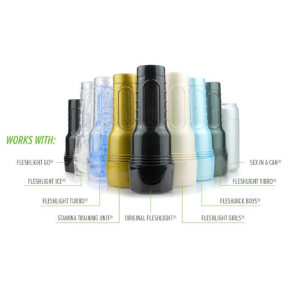 FLESHLIGHT - CREMA AUTUNN FALLS TEXTURE VAGINA + LANCIO UNIVERSALE + LUBRIFICANTE DI QUALITÀ AQUA 50 ML