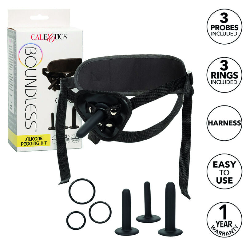 CALEXOTICS - KIT DI FISSAGGIO IN SILICONE BOUNDLESS