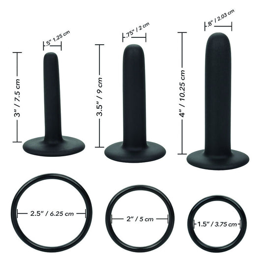 CALEXOTICS - KIT DI FISSAGGIO IN SILICONE BOUNDLESS