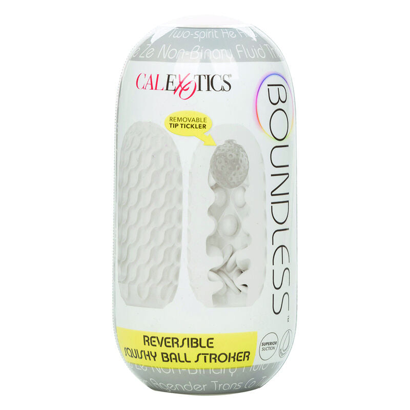 CALEXOTICS - BOUNDLESS STROKER SOFT REVERSIBILE GRIGIO