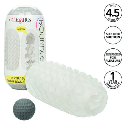 CALEXOTICS - BOUNDLESS STROKER SOFT REVERSIBILE GRIGIO