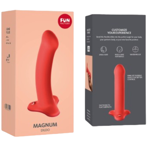 FUN FACTORY - MAGNUM DILDO CORALLO