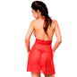 CHILIROSE - CR 4011 BABYDOLL ROJO L/XL