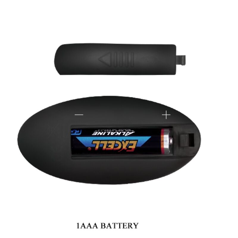 MR PLAY - Potente Plug Anale Vibrante con Telecomando Nero