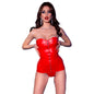 CHILIROSE - CR 4491 CORSET ROJO L/XL