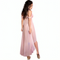 CHILIROSE - CR 3716 BABYDOLL LARGO NEGRO L/XL