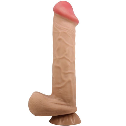 PRETTY LOVE - SERIE SLIDING SKIN DILDO REALISTICO CON VENTOSA SLIDING SKIN 26 CM