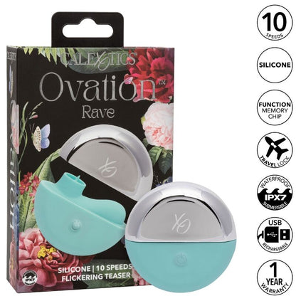 CALEXOTICS - STIMOLATORE OVATION RAVE VERDE ACQUA