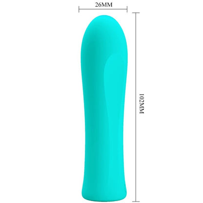 PRETTY LOVE - ALFREDA SUPER POWER VIBRATOR VERDE ACQUA