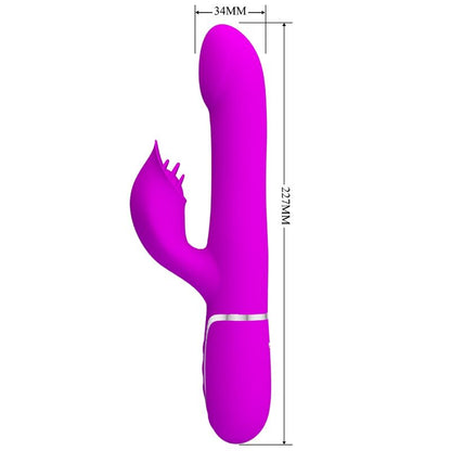 PRETTY LOVE - VIBRATORE CONIGLIO PERLA VIOLA