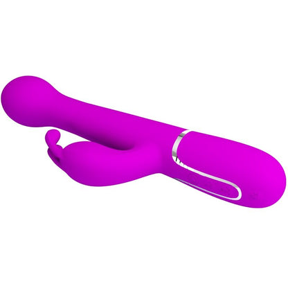 PRETTY LOVE - DEJON VIBRATORE RABBIT MULTIFUNZIONE 3 IN 1 VIOLA