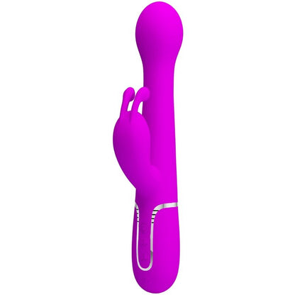 PRETTY LOVE - DEJON VIBRATORE RABBIT MULTIFUNZIONE 3 IN 1 VIOLA