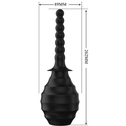 MR PLAY - DOCCIA ANALE BLKM7 SUPER POWER NERO