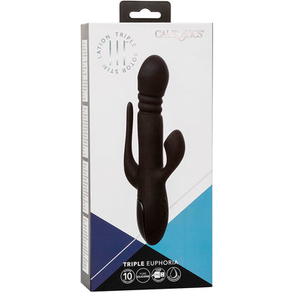 CALEXOTICS - EUPHORIA TRIPLO VIBRATORE NERO