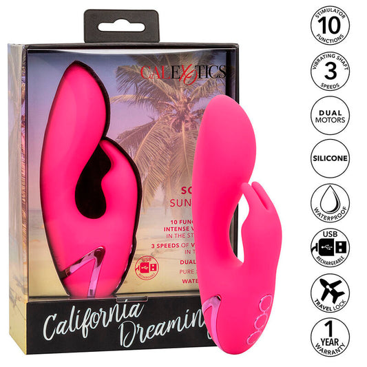 CALEXOTICS - SO. CAL VIBRATORE SUSHINE CONIGLIO FUCSIA DI CALIFORNIA DREAMING