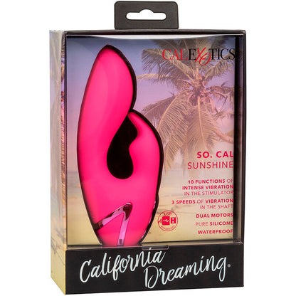 CALEXOTICS - SO. CAL VIBRATORE SUSHINE CONIGLIO FUCSIA DI CALIFORNIA DREAMING