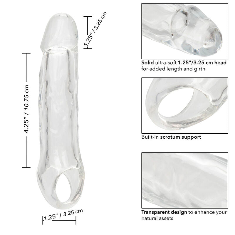 CALEXOTICS - PERFORMANCE MAXX CLEAR EXTENSION 5.5 TRASPARENTE