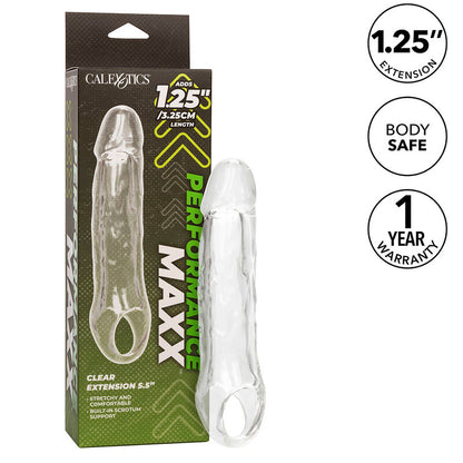CALEXOTICS - PERFORMANCE MAXX CLEAR EXTENSION 5.5 TRASPARENTE