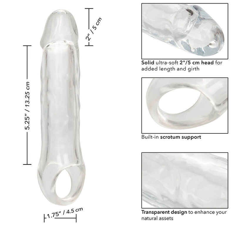 CALEXOTICS - PERFORMANCE MAXX CLEAR EXTENSION 7.5 TRASPARENTE