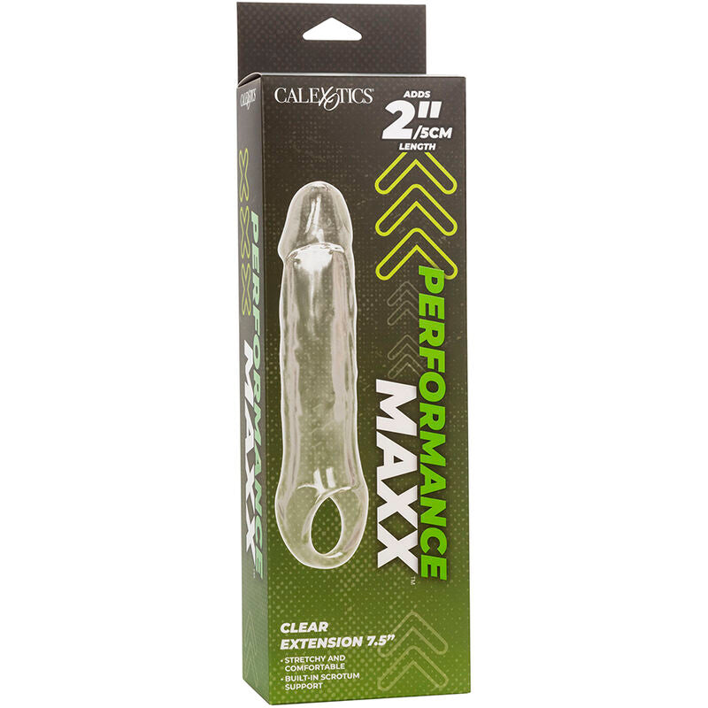 CALEXOTICS - PERFORMANCE MAXX CLEAR EXTENSION 7.5 TRASPARENTE