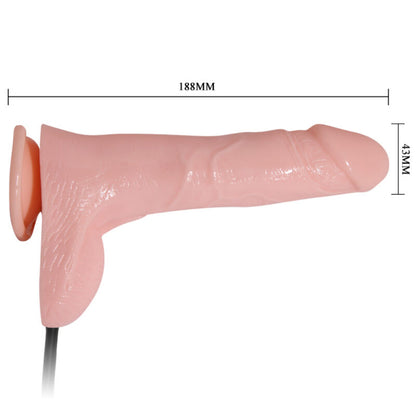 DANCE - DILDO GONFIABILE REALISTICO CON VENTOSA 15 CM