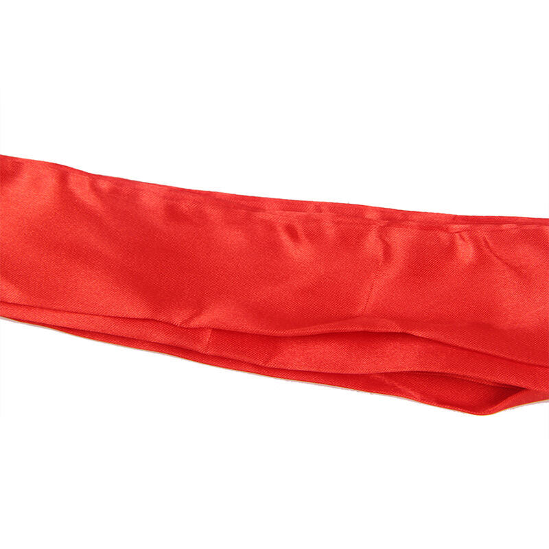 SUBBLIME - VESTAGLIA IN TESSUTO TRASPARENTE CON DETTAGLIO IN PIZZO ROSSO L/XL