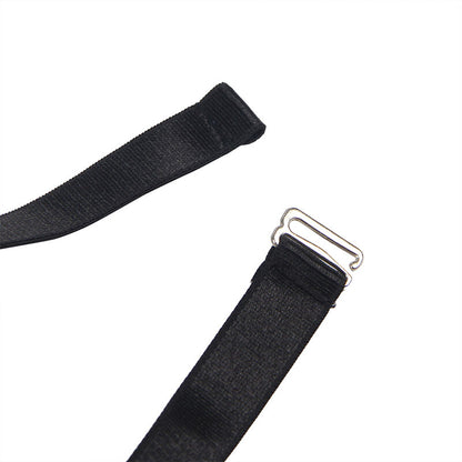SUBBLIME - ABITO NERO TRASPARENTE CON SCOLLO AL CENTRO L/XL