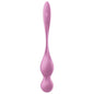 SATISFYER - PALLINE DI KEGEL VIBRANTI ROSA LOVE BIRDS
