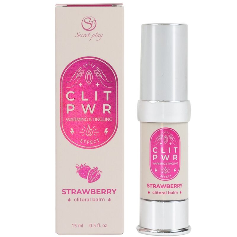 SECRET PLAY - BALSAMO PER CLITORIDE ALLA FRAGOLA CLIT PWR