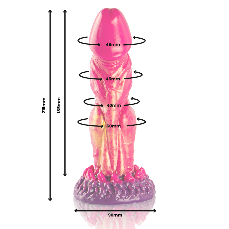 EPICO - CERBERO DILDO FUOCO MITOLOGICO