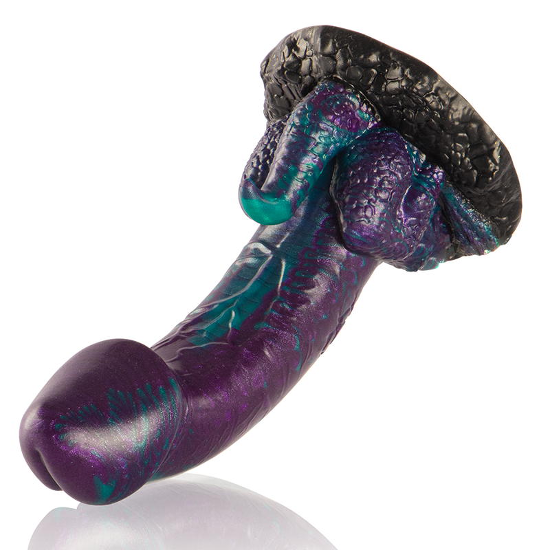 EPIC - BASILISK DOPPIO DILDO SQUAMATO PER IL PIACERE PICCOLE DIMENSIONI