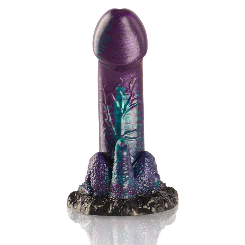 EPIC - BASILISK DOPPIO DILDO SQUAMATO PER IL PIACERE PICCOLE DIMENSIONI