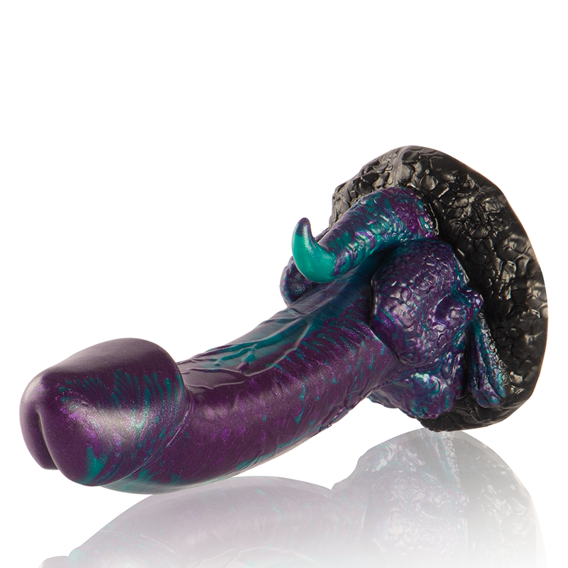 EPIC - BASILISK DOPPIO DILDO SQUAMATO PER IL PIACERE PICCOLE DIMENSIONI