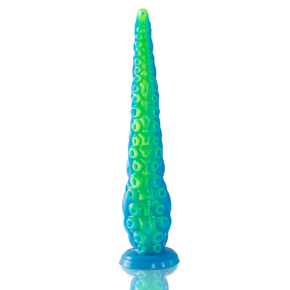 EPIC - DILDO SCYLLA FLUORESCENTE CON TENTACOLI SOTTILI DI GRANDI DIMENSIONI